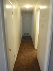Hallway to Bedrooms & Bathrooms